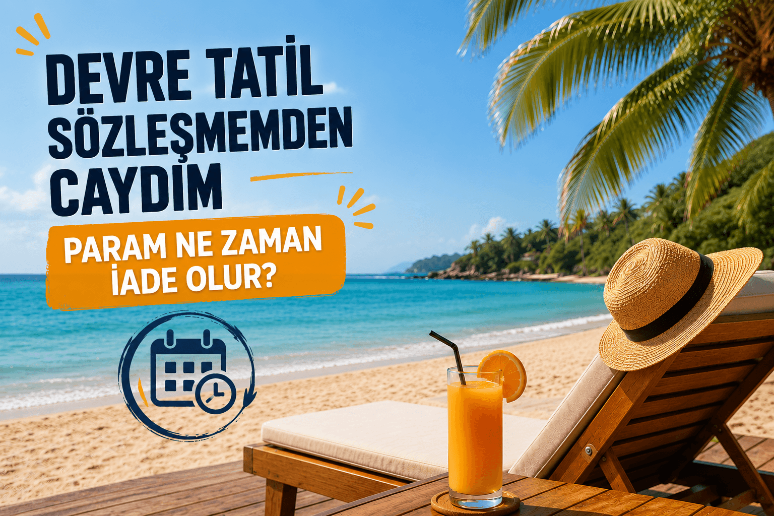 Devre Tatil Sözleşmesinden Caydınız mı? Ödediğiniz Para Derhâl İade Edilmeli